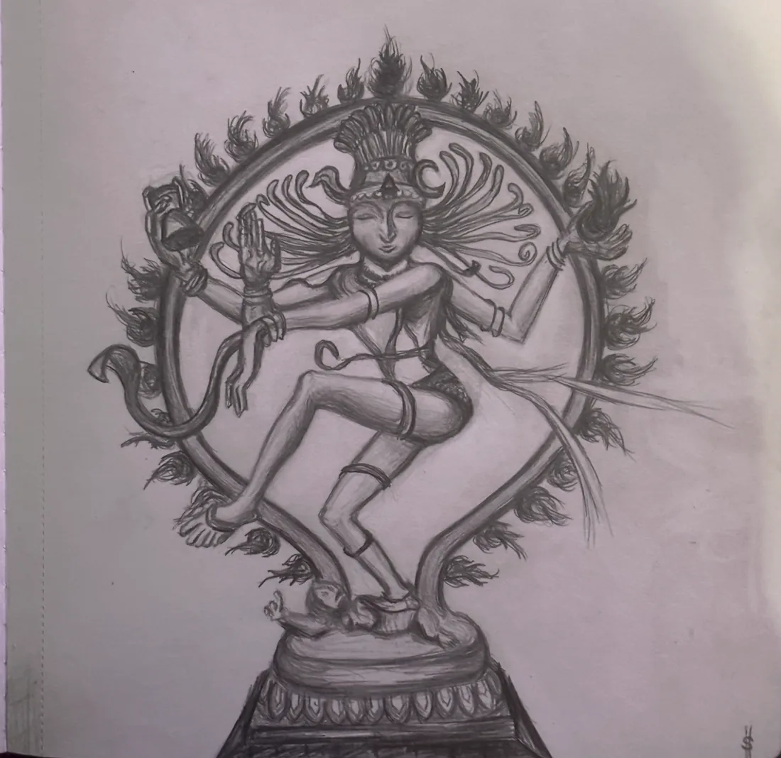 Nataraj drawing, original source image